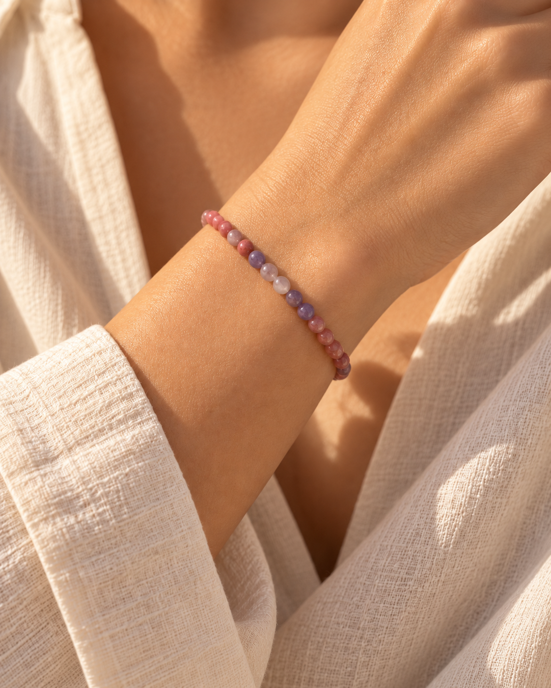 Steinarmbänder klein