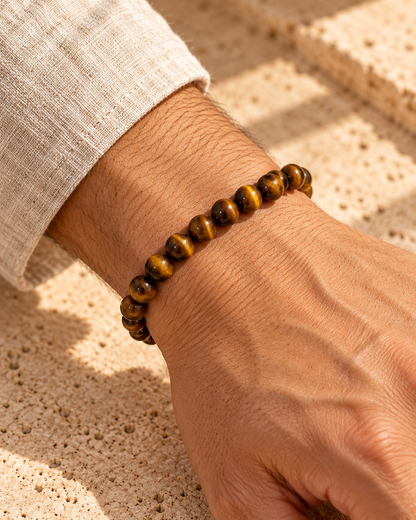Steinarmbänder Herren